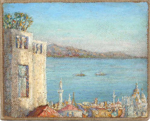 Поленов Василий Дмитриевич. Морской пейзаж (Вид на Босфор) 